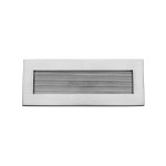 M Marcus Heritage Brass Reeded Letterplate 254 x 101mm